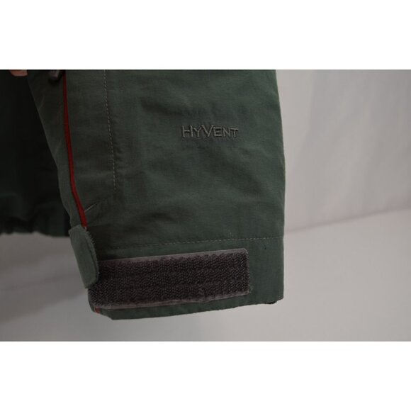 The North Face Mens Jacket Size Large Retro Outdoors Green Black Detachable Hood - Picture 4 of 16